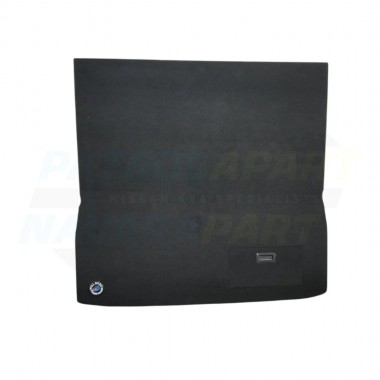 Full Boar Fourbie Drawers Rear Cargo False Floor in Black with 1 Access Hatch - for Nissan Patrol Y62