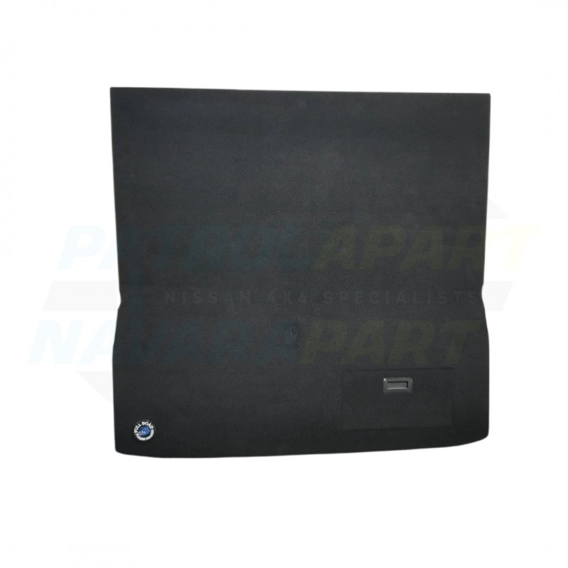 Full Boar Fourbie Drawers Rear Cargo False Floor in Black with 1 Access Hatch - for Nissan Patrol Y62