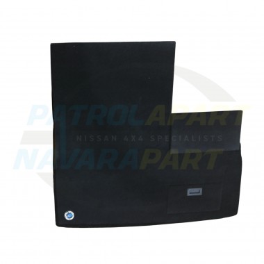 Full Boar Fourbie Drawers Rear Cargo False Floor in Black L Shape - Nissan Patrol Y62