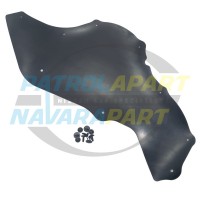 Left Hand LH Rubber Splash Guard Liner - Nissan Patrol Y61 GU TB45 Only
