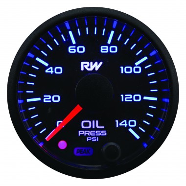 Oil Pressure Gauge 52mm 0-140psi - Raceworks