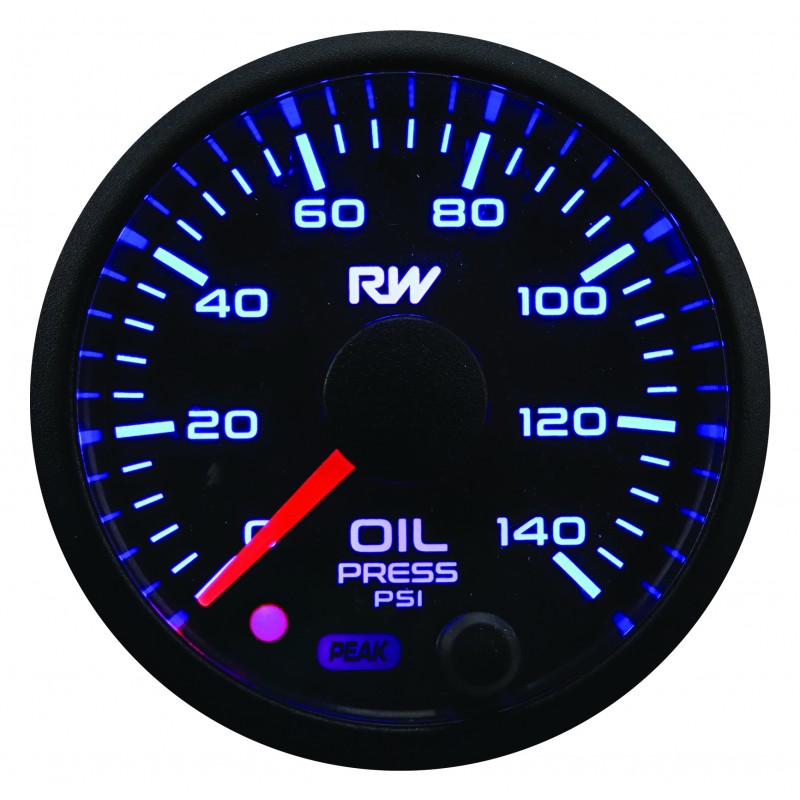 Oil Pressure Gauge 52mm 0-140psi - Raceworks