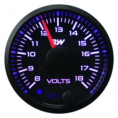 Volt Meter Gauge 52mm - Raceworks
