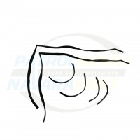 Window Bailey Channel Kit - Suit Nissan Patrol GQ SWB & Ute with Manual Mirrors