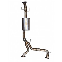 Dynomotive Exhaust Muffler Replacement MID SECTION - For Nissan Patrol Y62 Models