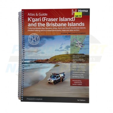 Hema K'Gari (Fraser Island) Atlas & Map