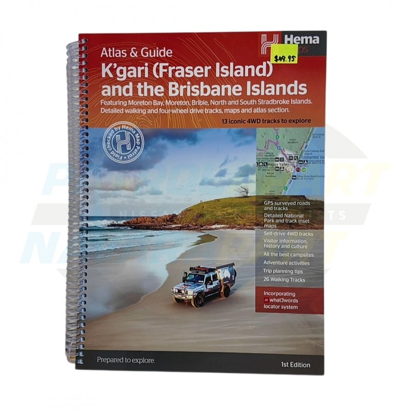 Hema K'Gari (Fraser Island) Atlas & Map