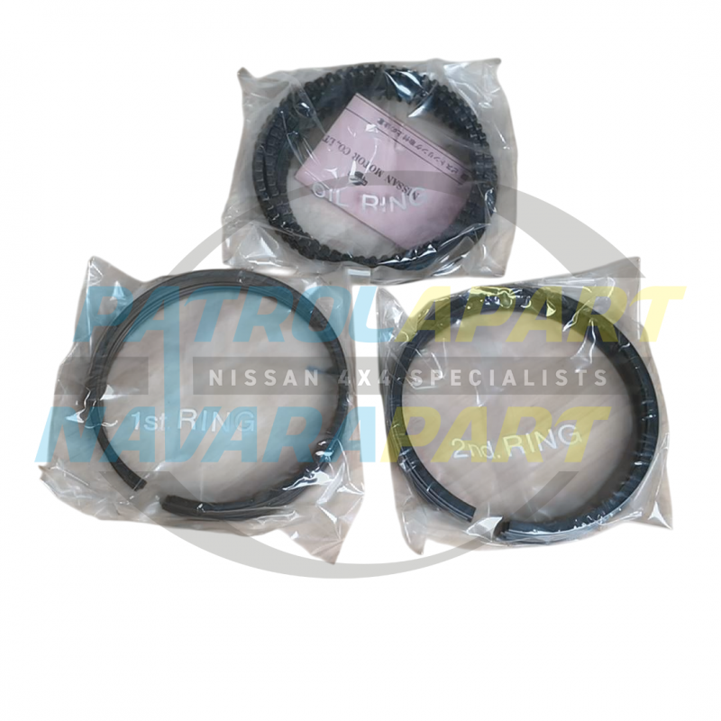 Genuine Nissan Piston Ring Set New Old Stock - TB42 GQ Y60