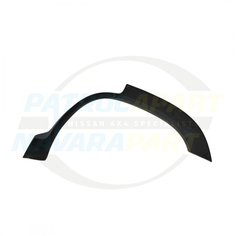 Genuine Nissan Right Hand Rear Quarter Panel Flare Black - Nissan Patrol GU Series 1-3