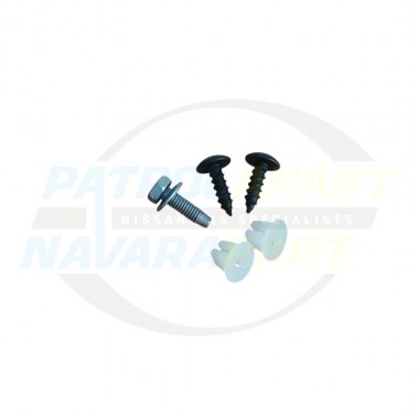 Rear Mudflap Fit Kit (1 Side) - Nissan Patrol Y60 GQ