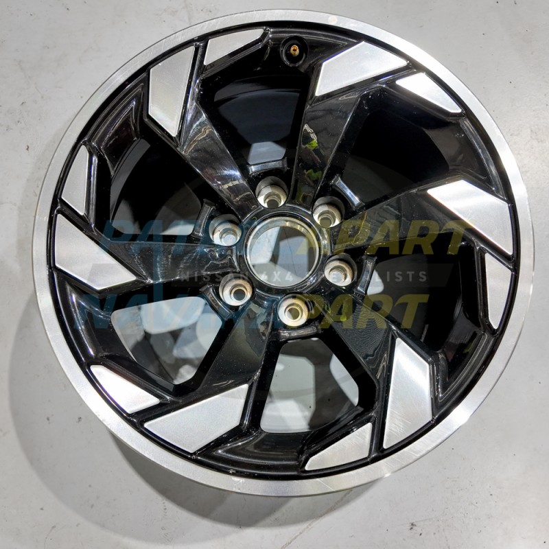 Genuine Nissan Used Warrior Wheel 18x9 +20 Offset - Nissan Patrol Y62