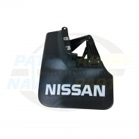 Genuine Nissan LHR Mudflap wide - Patrol GQ & Maverick