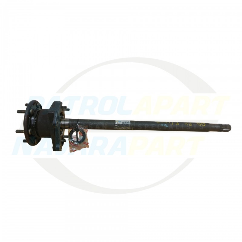 Right Hand Side Rear Axle Reconditioned with New Bearings (Factory Diff Lock) - Nissan Patrol GQ