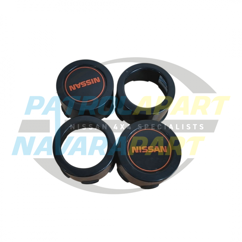 USED - Genuine Nissan Wheel Hubcap Set - Nissan Y60 GQ Patrol