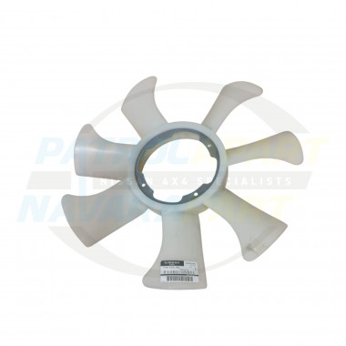 Genuine Nissan Fan Blade - Nissan Patrol Y60 GQ & Y61 GU TB42 TB45 & TD42 101mm / 143mm Spacing