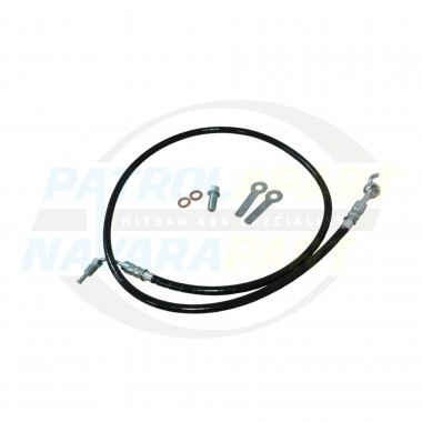 Braided Single Clutch Hose - GQ Y60 & GU Y61 Patrol