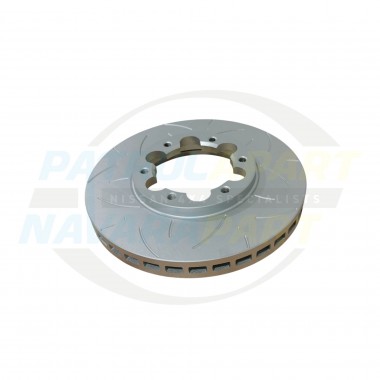 Protex Ultra Premium Slotted Brake Disc Rotor GU Front (Not TB48) (Non Directional)