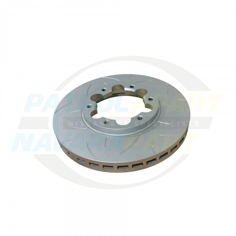 Protex Ultra Premium Slotted Brake Disc Rotor GU Front (Not TB48) (Non Directional)