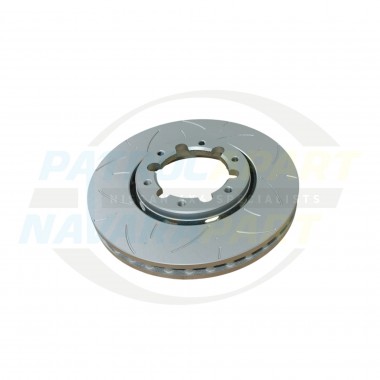Protex Ultra Premium Slotted Brake Disc Rotor GU Front (Suits TB48) (Non Directional)