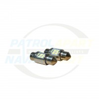Reverse Globe Festoon LED PAIR by Stedi - Nissan Patrol GU