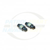 Reverse Globe Festoon LED PAIR by Stedi - Nissan Patrol GU