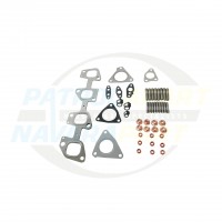 Exhaust Manifold Gasket, Nuts and Stud Kit with Inconel Studs - Nissan Patrol GU ZD30