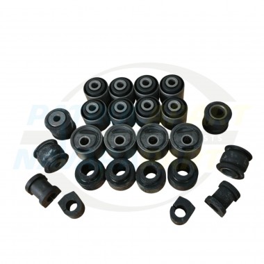 Suspension Bush Kit Complete With 2 Degree Castor Bushes - Nissan Patrol GU Wagon S1 (2