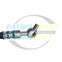 Caliper Rubber Brake Line Hose Front - Nissan Patrol Y60 GQ / Ford Maverick