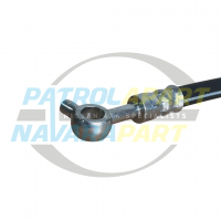 Front Caliper Rubber Brake Line Hose Right Hand Side - Nissan Patrol Y61 GU