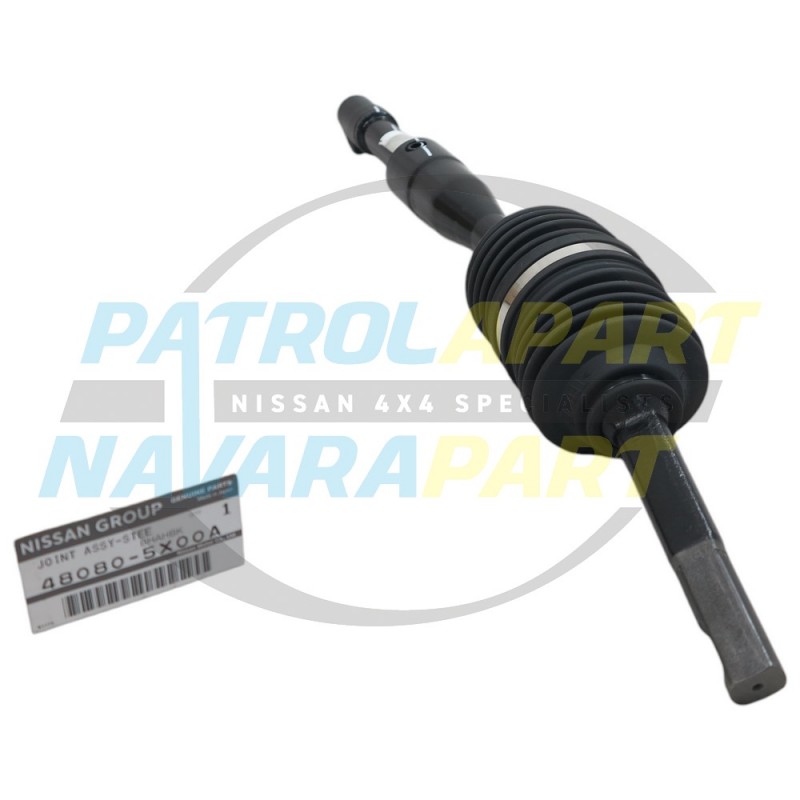 Genuine Nissan Steering Column Lower Uni Shaft - Navara D40 & Pathfinder R51
