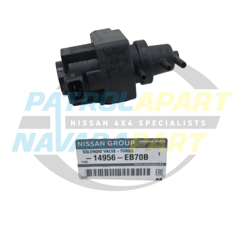 Genuine Nissan Boost Control Valve Solenoid - Nissan Navara D40 R51 YD25