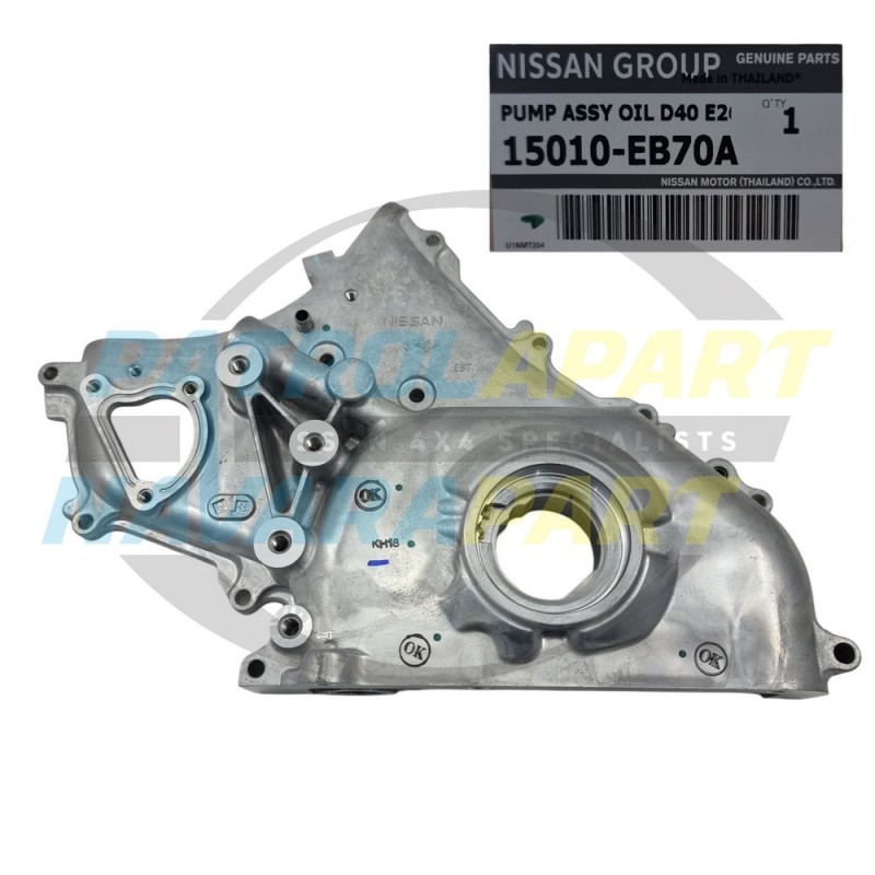 Genuine Nissan Timing Cover w/ Oil Pump - Nissan Navara D40/R51 YD25 127kW