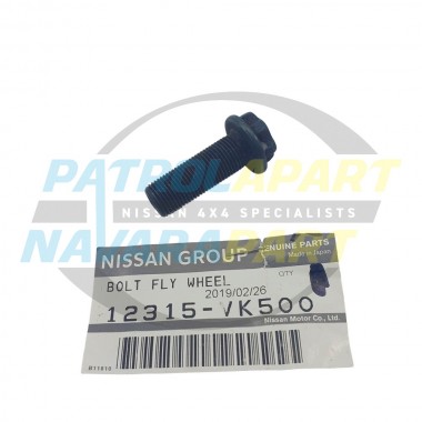 Genuine Nissan Flywheel Bolt - Navara D22 D40 MNT THAI YD25