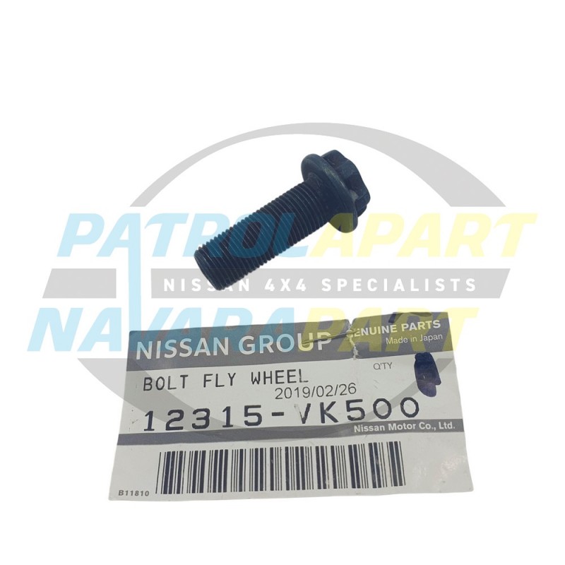 Genuine Nissan Flywheel Bolt - Navara D22 D40 MNT THAI YD25