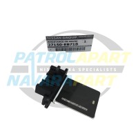 Genuine Nissan Heater Fan Resistor - Nissan Navara D40
