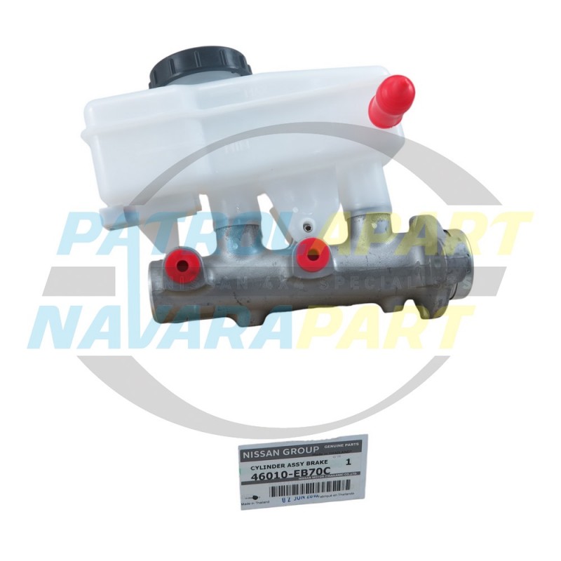Genuine Nissan Brake Master Cylinder - Nissan Navara D40T MT to 12/11