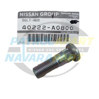 Genuine Nissan Wheel Stud Rear - Nissan Navara D22