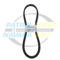 Genuine Nissan Alternator Belt Pair - Nissan Navara D22 YD25
