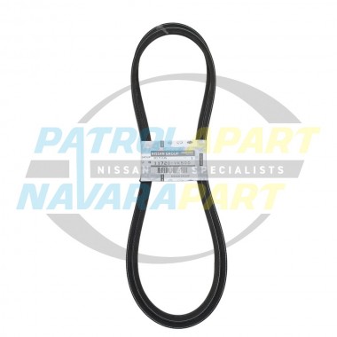 Genuine Nissan Alternator Belt Pair - Nissan Navara D22 YD25