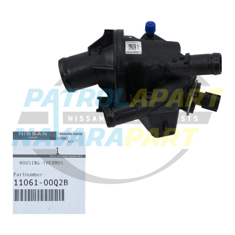 Genuine Nissan Thermostat & Housing - Nissan Navara D23 NP300 M9T
