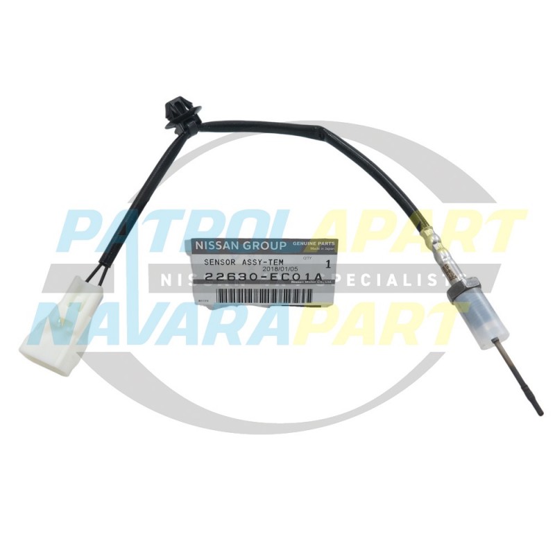 Genuine Nissan EGT Temp Sensor In Front Of DPF - Nissan Navara D40 YD25