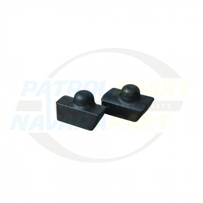 Raised Console Bump Rubbers - Pair For Nissan Patrol Y62