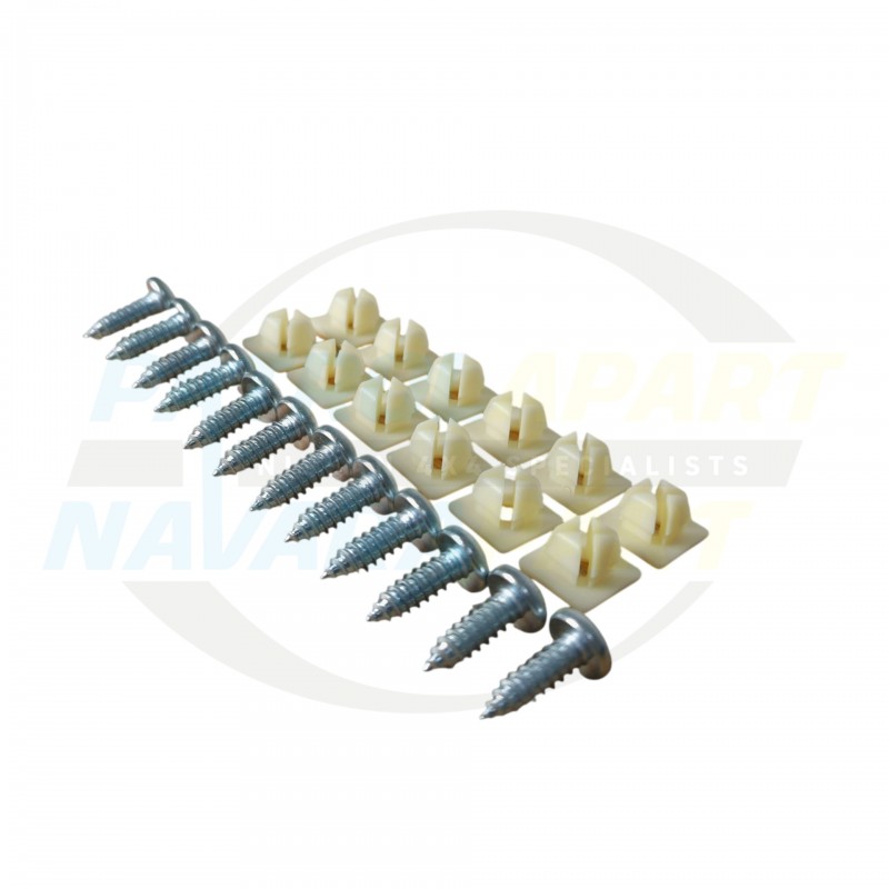 Front Grille Clip Kit - Nissan Patrol Y60 GQ