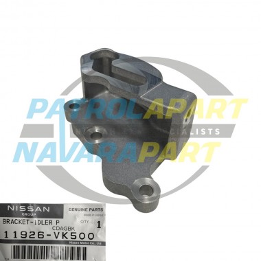 Genuine Nissan Idler Pulley Bracket - Nissan Navara D22 YD25
