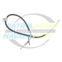 Genuine Nissan Handbrake Cable Upper - Nissan Navara D22 YD25 4WD