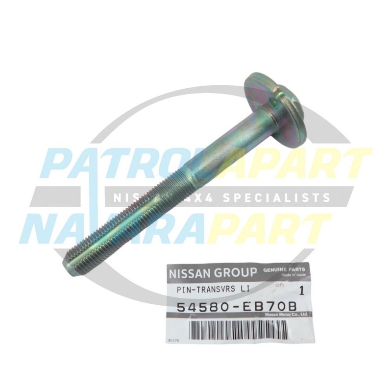 Genuine Nissan Front Lower Control Arm Bolt - Navara D40 Thai D23 NP300