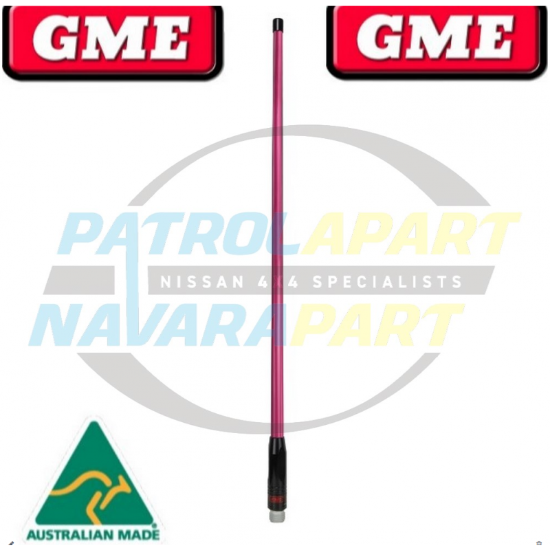 CLEARANCE - GME 6.6dBi GAIN Pink Whip Only AE4700 Series