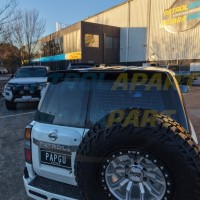 Falcon Roof Wing / Spoiler (UAE Spec) - Nissan Patrol GU