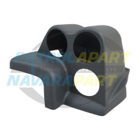 Dash Pod 3 x 52mm Gauge Holder Painted Grey K - Nissan Patrol GQ Y60