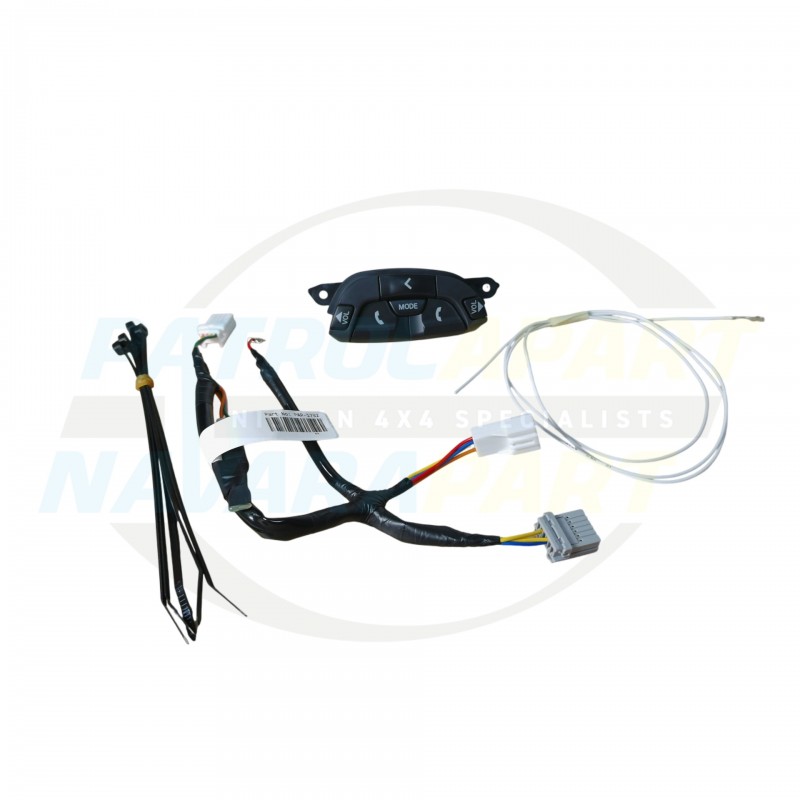 Steering Wheel Radio Loom & Controls Kit - Patrol GU ser4 on
